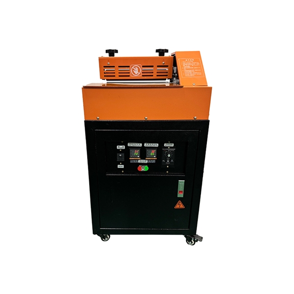 Box type hot melt adhesive gluing machine